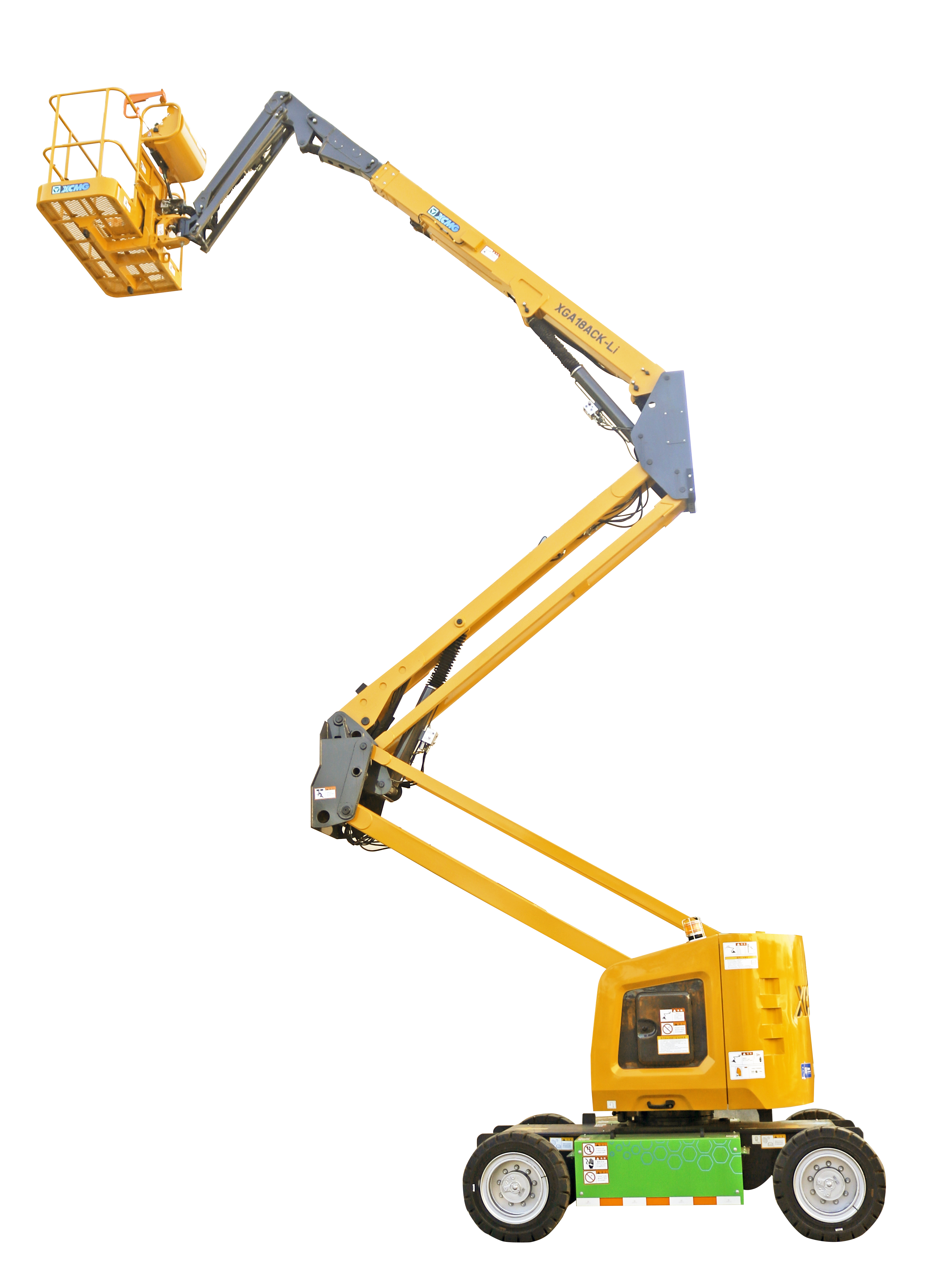 曲臂式移动起落工作平台