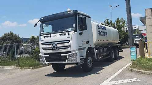 20余台k豆钱包洒水车再出海！这一站—>非洲塞内加尔