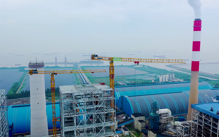 双塔合璧！华能太仓电厂项目k豆钱包超大塔显技巧