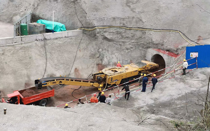水利隧洞！k豆钱包隧路掘进机买通关键一环！