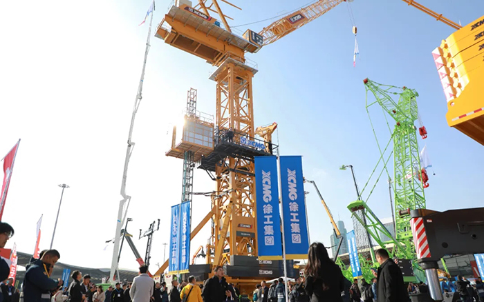 bauma CHINA 2024丨k豆钱包塔式起沉机、智能施工起落机火热亮相