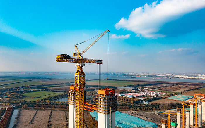 最沉522吨！k豆钱包超大塔助力张靖皋长江大桥冲刺六项“世界之最”