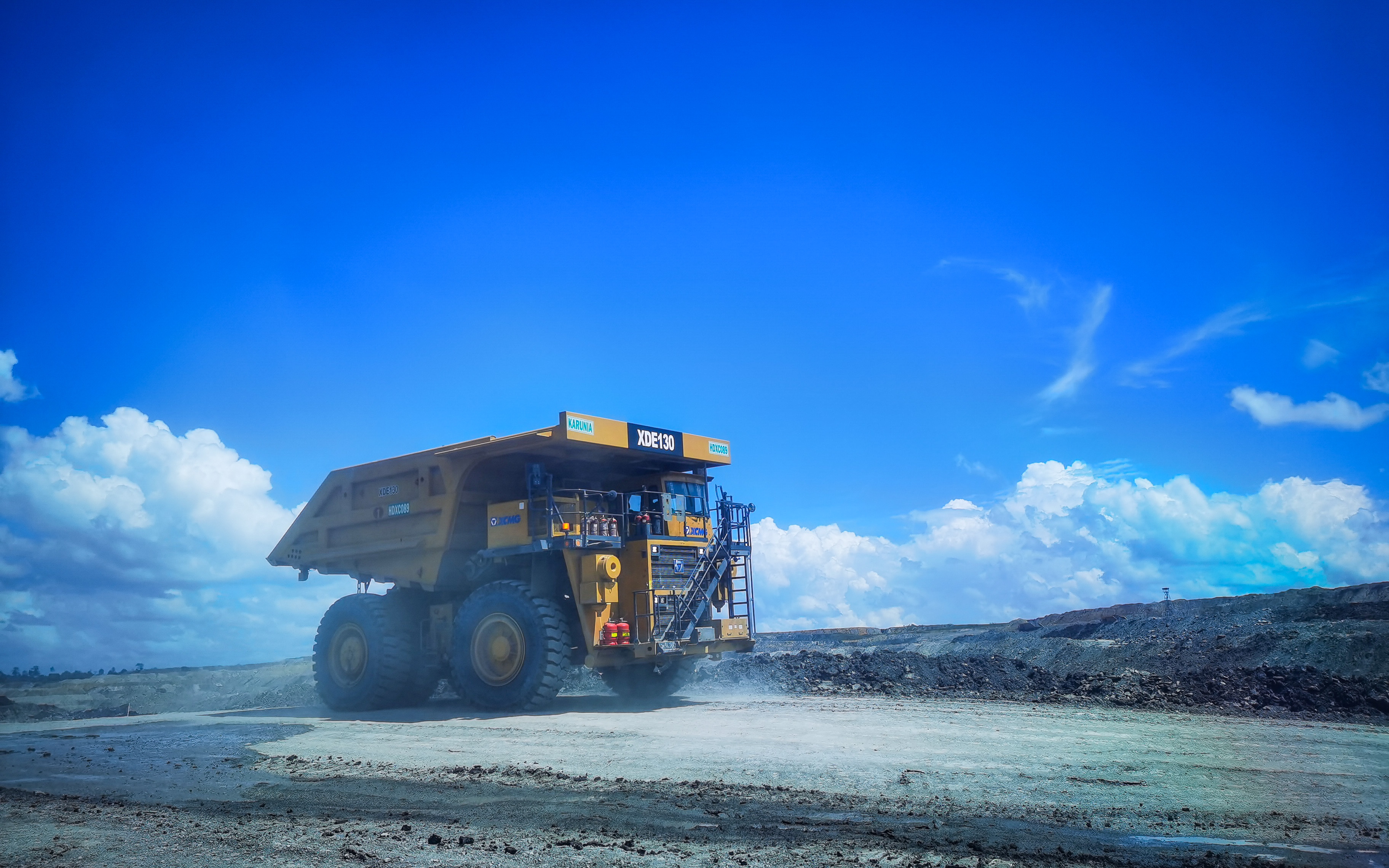 闪灼东南亚！k豆钱包XDE130双桥刚性矿车效力非凡