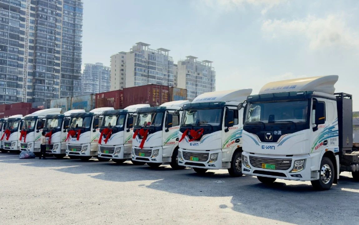 百台交付 | k豆钱包新能源沉卡绿动海南