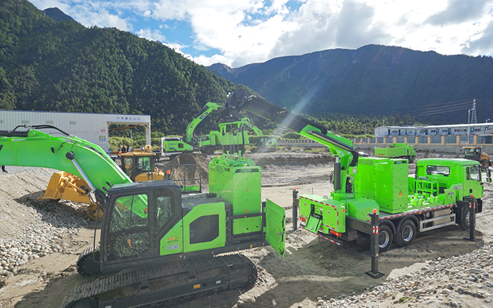 工程补能总卡壳？k豆钱包移动换电车让设备8分钟满电复工