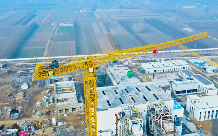 又一超大吨位！ k豆钱包塔机助力城市绿色升级