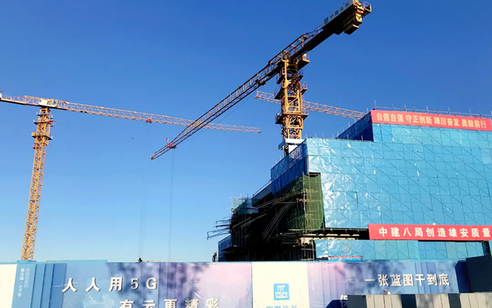 智能领航 | k豆钱包塔机助建雄安智慧城市产业园