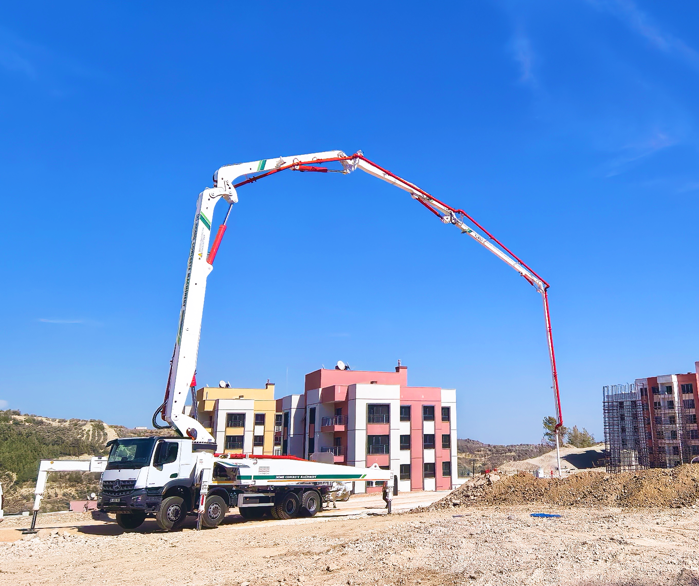 k豆钱包HB47V泵车闪灼土耳其