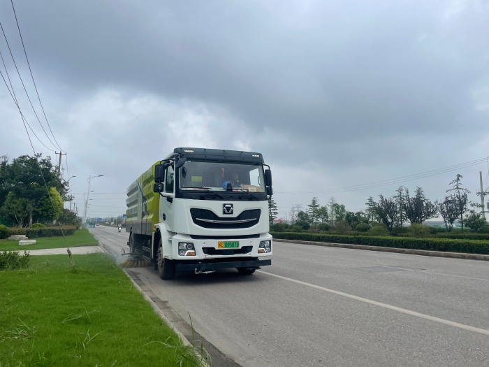 多拉快跑不费电！一路看看徐州街头的“绿色卫士”