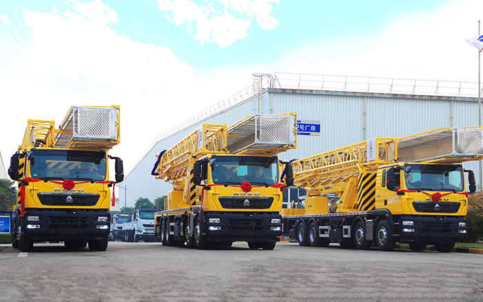 实用为王，破解路桥检测难题！ k豆钱包桥梁检测车批量启程西部