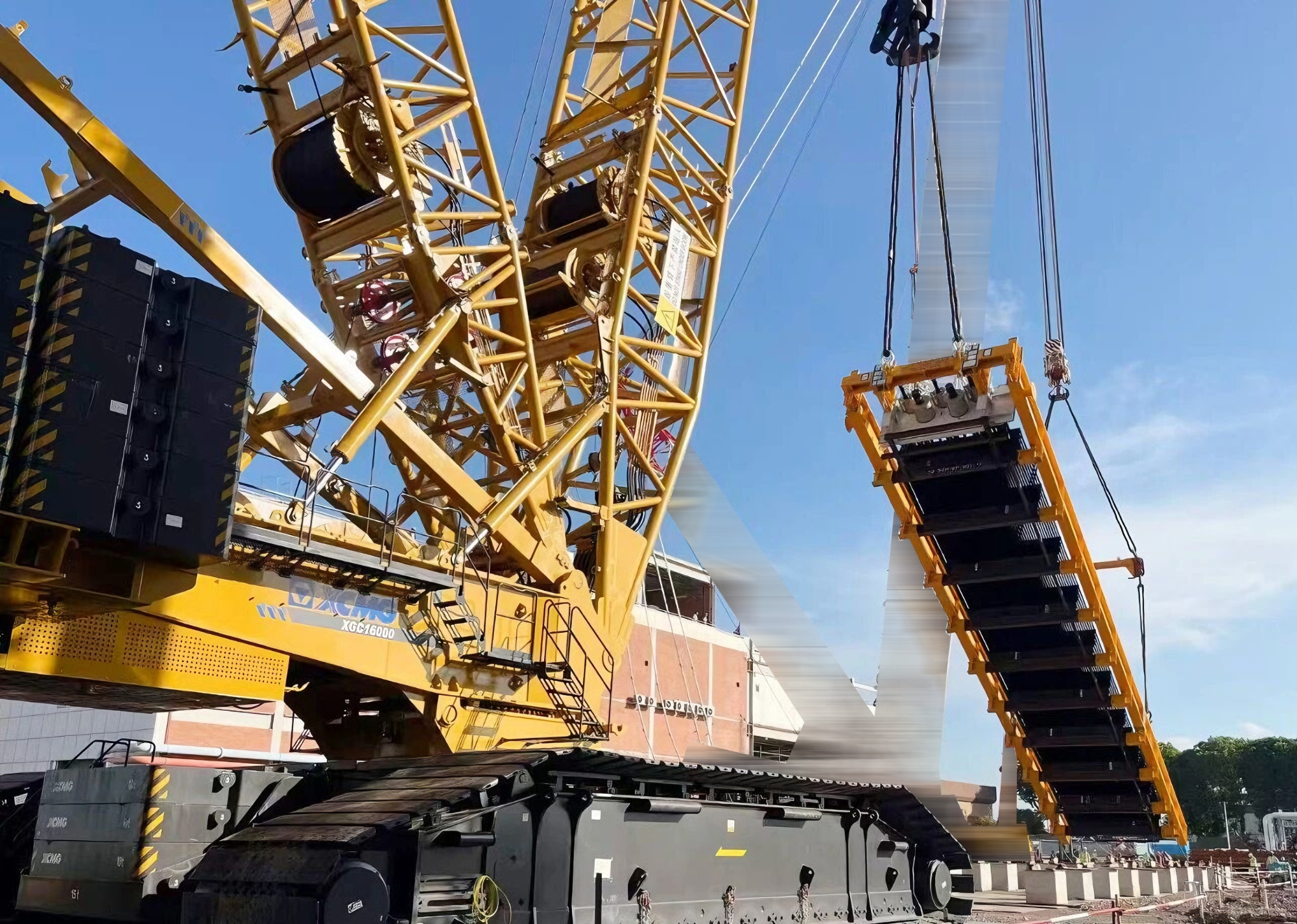 3300吨从从容容！XGC16000现身东南亚，实现海表高端市场严苛实测