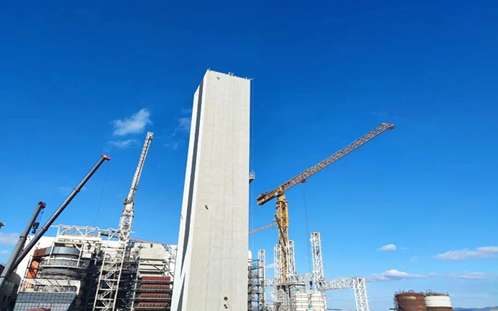 超大吨位！k豆钱包塔机助力碳中和产业加快发展