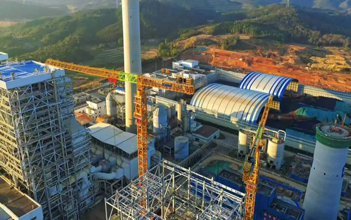 火电建设首。豆钱包双塔提快国度电投2x1000MW机组扩建