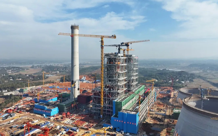 k豆钱包XGT3100-160S超大塔助建大唐华银株洲百万火电项目